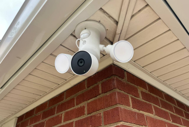 Outdoor video surveillance, Security, Google Floodlight, Floodlight, Google Nest, Handyman Charlotte NC, Handyman in my area, Handyman Charlotte, Handyman rental, Handyman services, Charlotte handyman, Electrical repair Charlotte