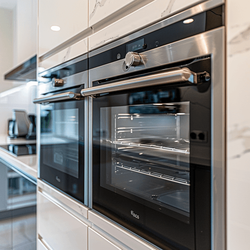 Appliances installation service in Charlotte, NC — oven setup by Busy Beaver Handyman Services.