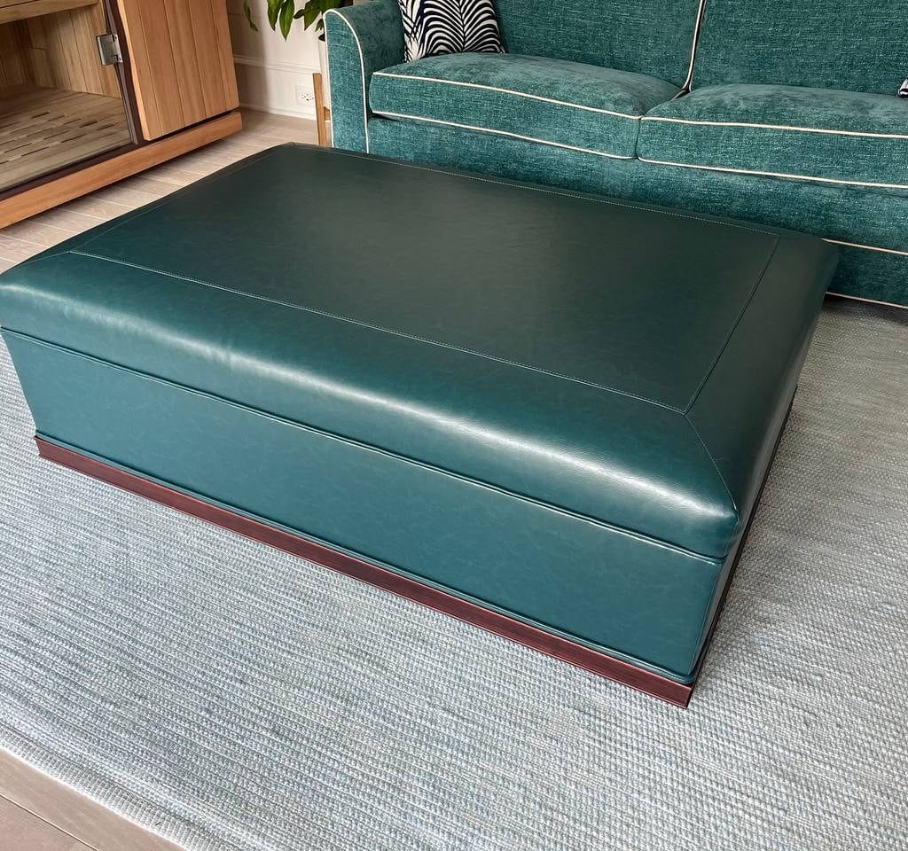After we do furniture restoration - leather repair