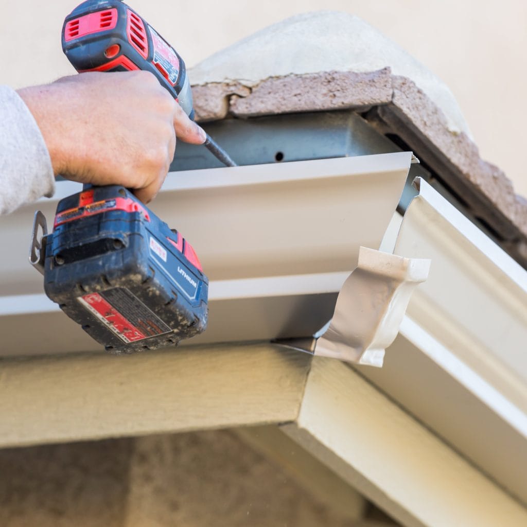 Gutter services in Waxhaw NC by Busy Beaver Handyman Services.”