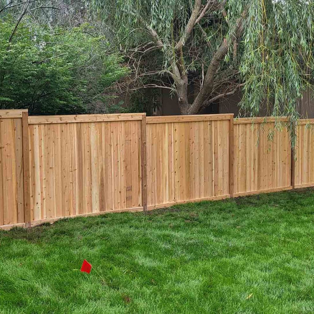 Charlotte fence installation by Busy Beaver Handyman Services.
